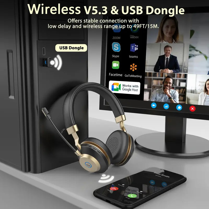 EARBAY V5.3 Wireless Headset