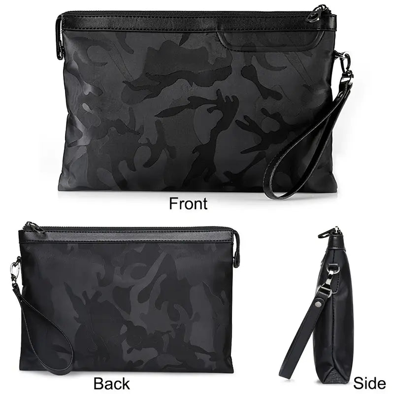 Men's Nylon Commute Wrist Bag