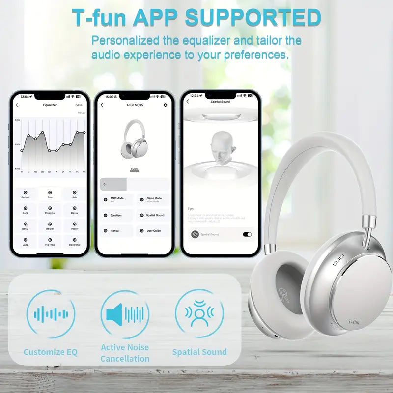 T-fun NC35 Wireless Headphones