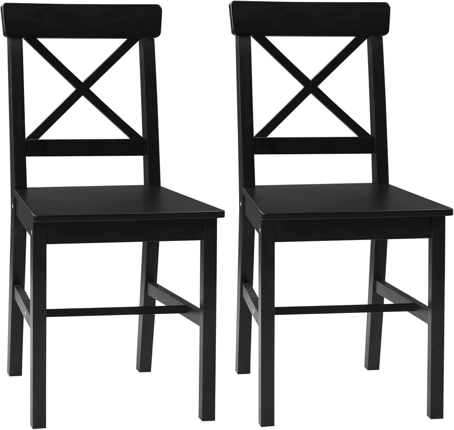 HOMCOM Dining Chairs Set of 2,