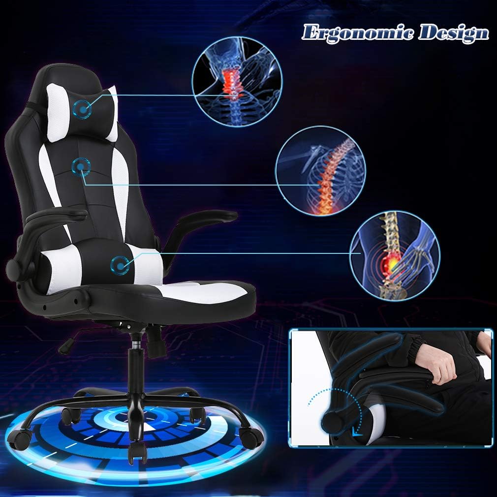 BestOffice Gaming Chair Ergonomic PC Video Game Chair