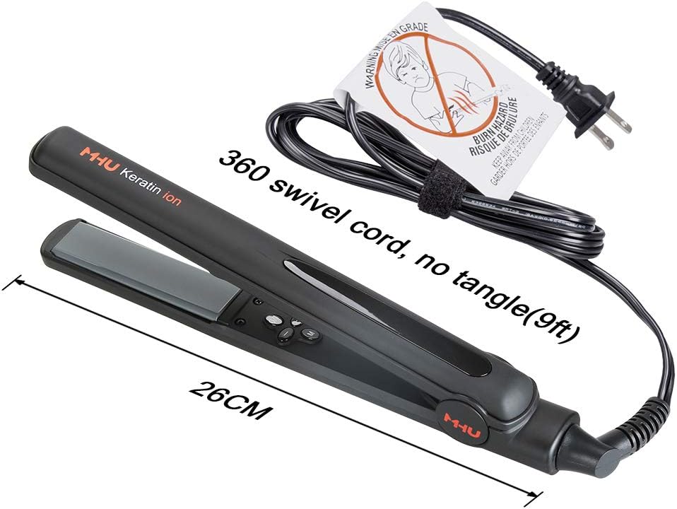 MHU Professional Salon Flat Iron   Hair Straightener