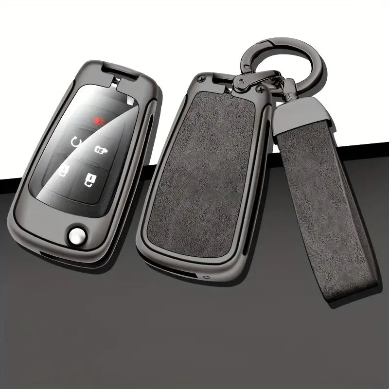 Suitable For Chevrolet Golden Key Case With Keychain