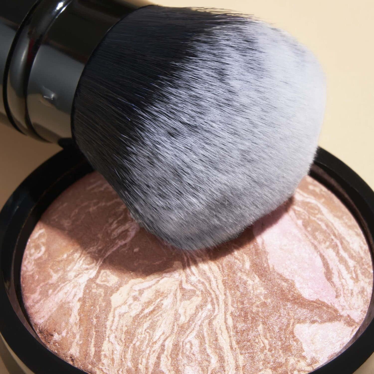 LAURA GELLER NEW YORK Retractable Airbrush Kabuki Brush for All Face Makeup & Foundation for Liquid,