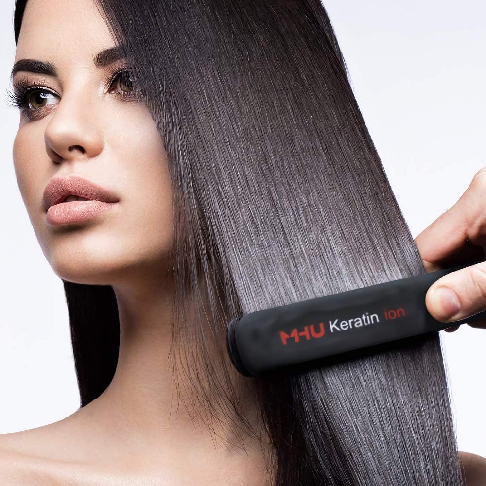 MHU Professional Salon Flat Iron   Hair Straightener