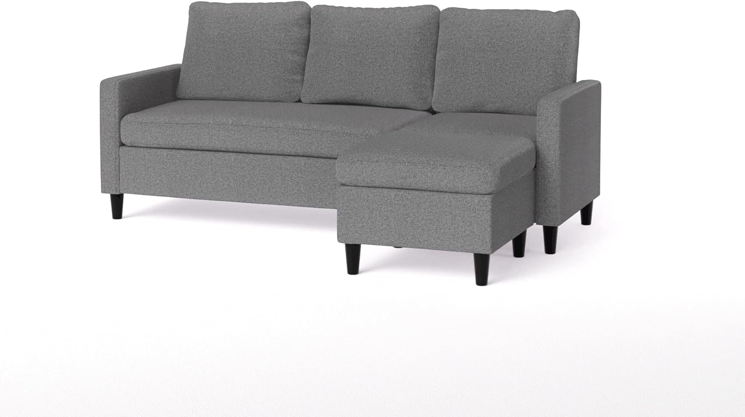 ZINUS Hudson Convertible Sectional Sofa,