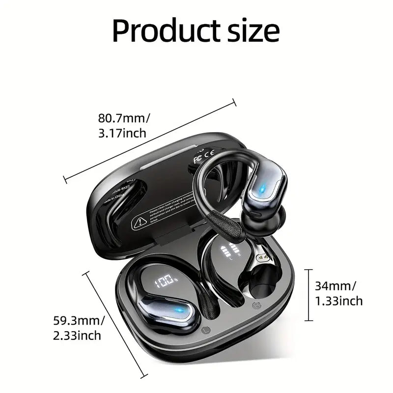 Wireless Earbuds With HiFi Stereo Sound