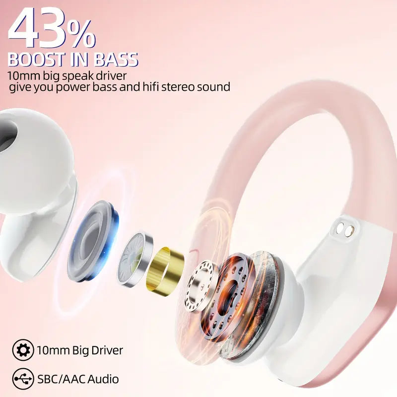 Wireless Earbuds, ( pink)