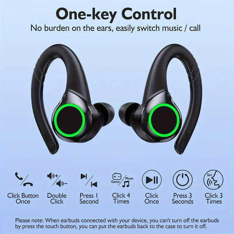 64Hrs Playback Wireless Ear Buds