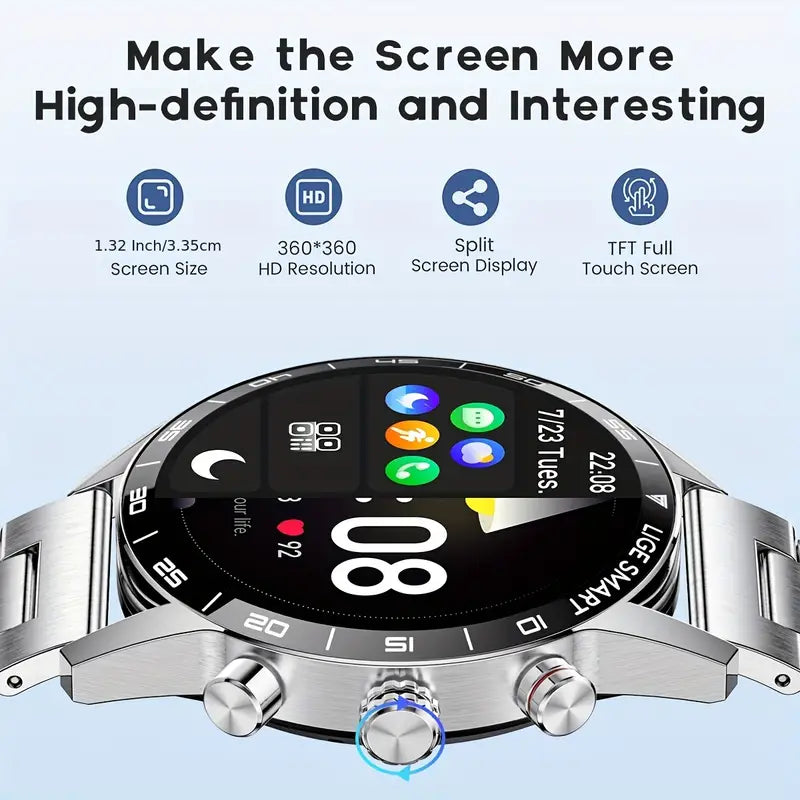 LIGE Smart Watch For Men With Wireless