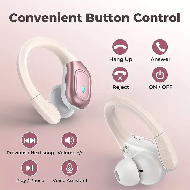 Wireless Earbuds, ( pink)